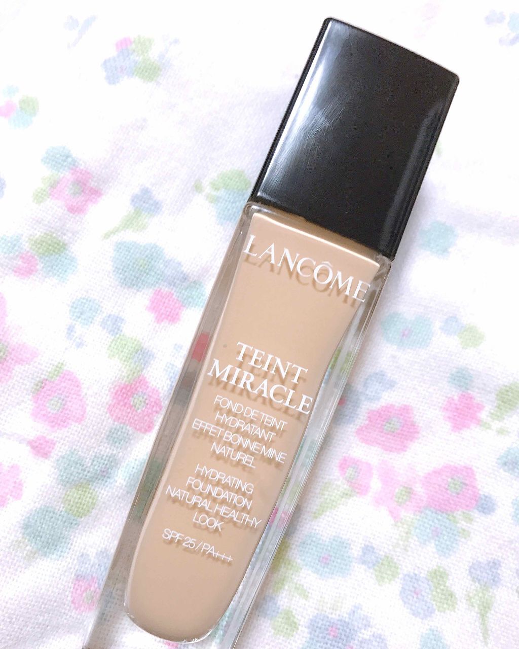 タンミラク リキッド/LANCOME/リキッドファンデーションを使ったクチコミ(1枚目)