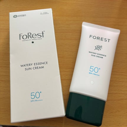 フォレスト エッセンスサンクリーム/FoRest by Greenfinger/日焼け止めローションを使ったクチコミ(1枚目)