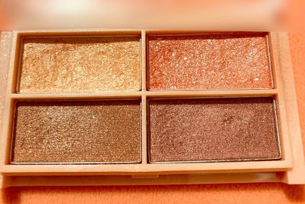 CHEER me COLOR アイシャドウ/セリア/アイシャドウパレットを使ったクチコミ(4枚目)