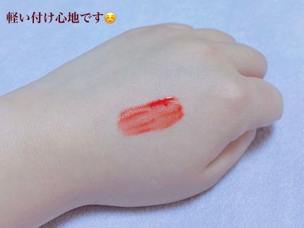 インク ムード ドロップ ティント 07 コーラルレベル/PERIPERA/リップグロスを使ったクチコミ(2枚目)