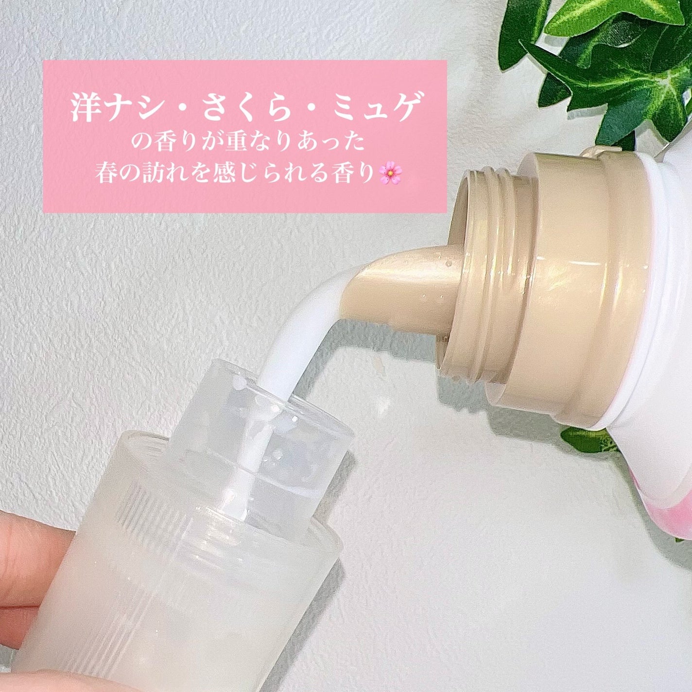 ハミング フレア フレグランス さくらティーの香り/ハミングフレア/柔軟剤を使ったクチコミ(3枚目)