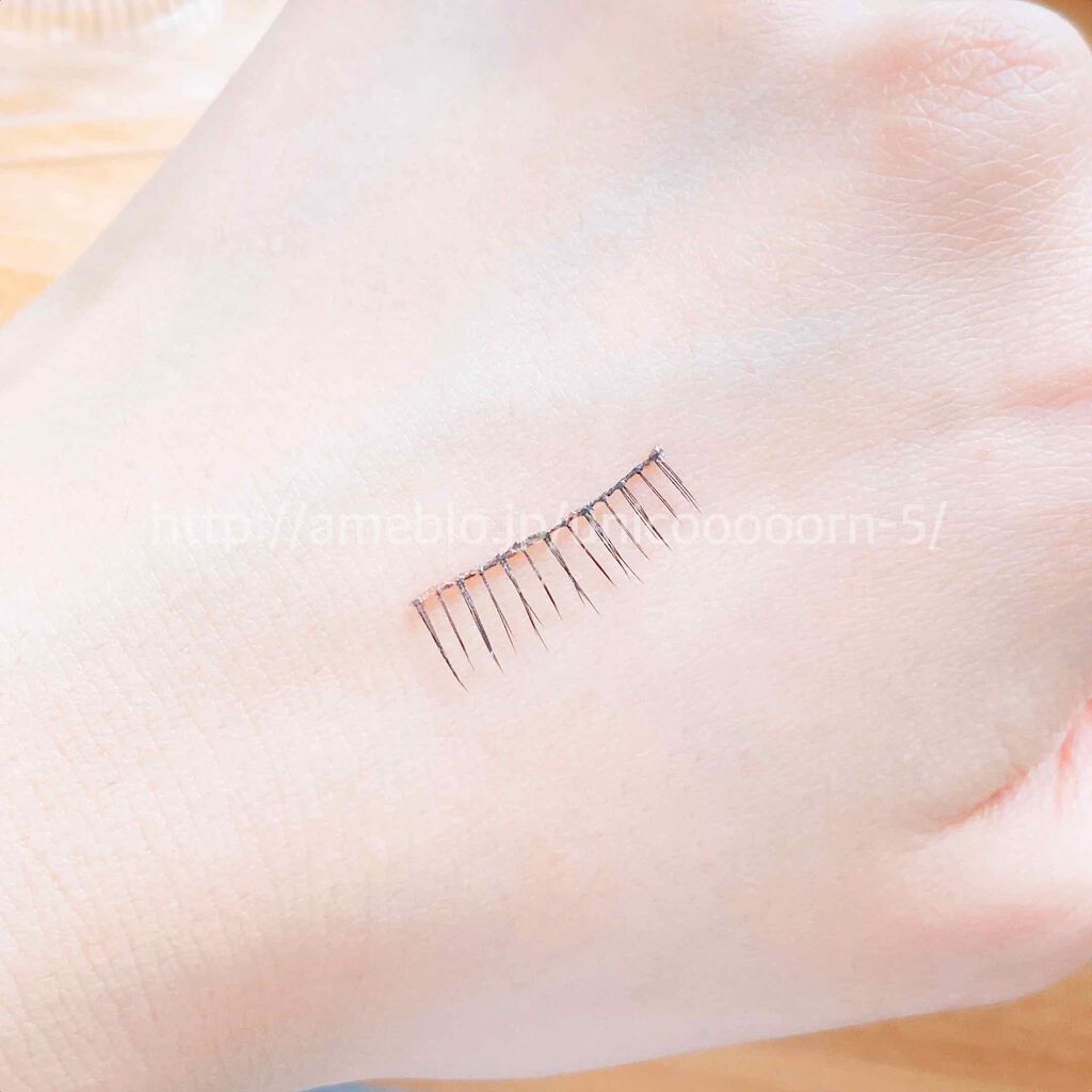 ミッシュブルーミン 3Dアイラッシュライン No.23 ナチュラルアンダー/ミッシュブルーミン/つけまつげを使ったクチコミ（3枚目）