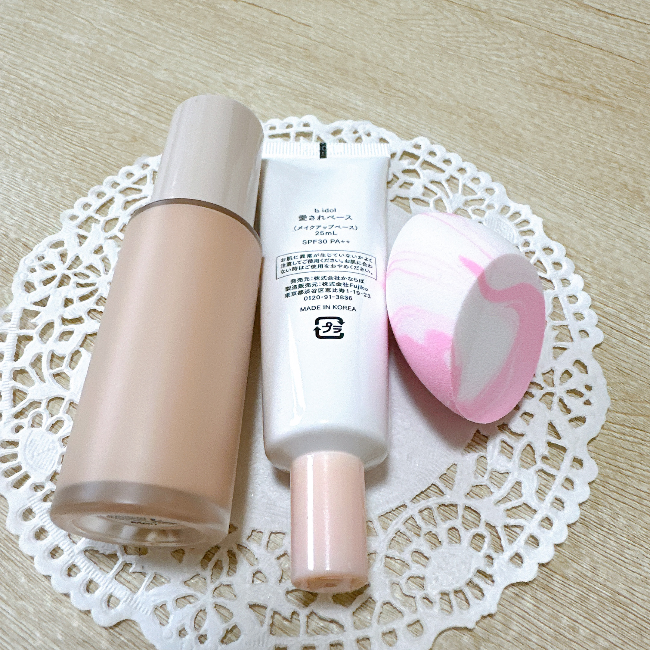 ベビパフ/b idol/パフ・スポンジを使ったクチコミ（2枚目）