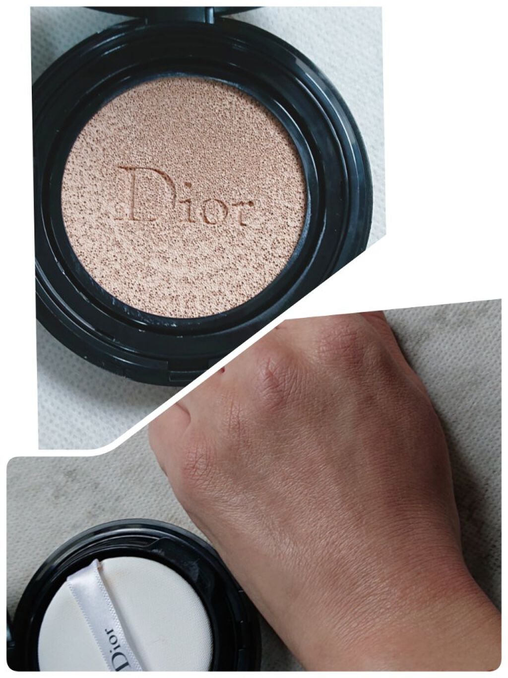 【旧】ディオールスキン フォーエヴァー クッション/Dior/クッションファンデーションを使ったクチコミ(2枚目)