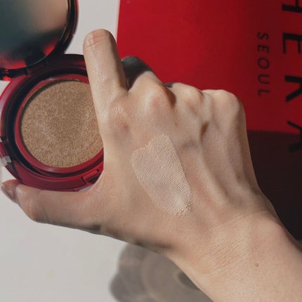 レイヤーフィットカバークッション/VELY VELY/クッションファンデーションを使ったクチコミ(4枚目)