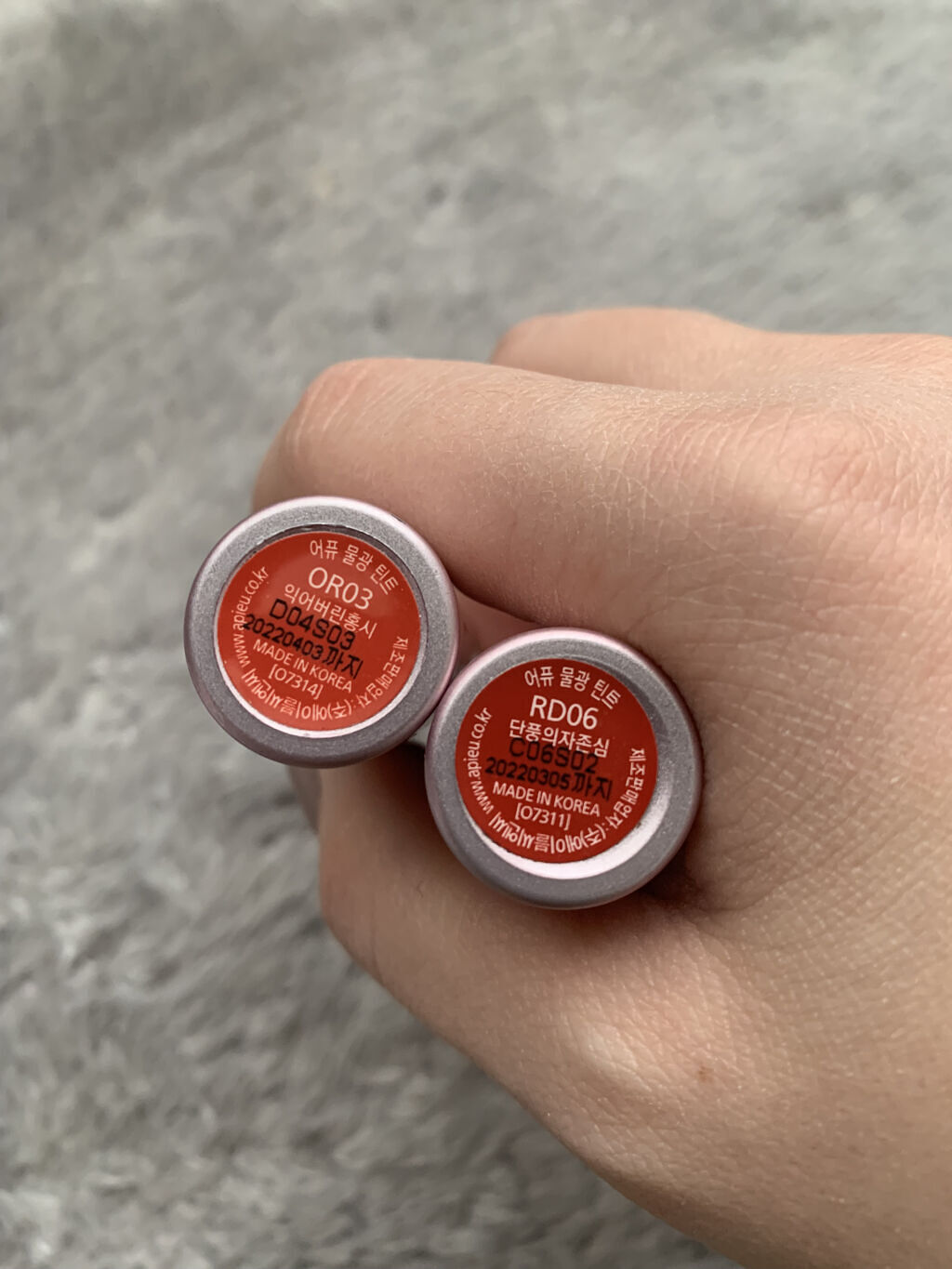 アピュー ウォーターライト ティント OR03/A’pieu/リップティントを使ったクチコミ（2枚目）