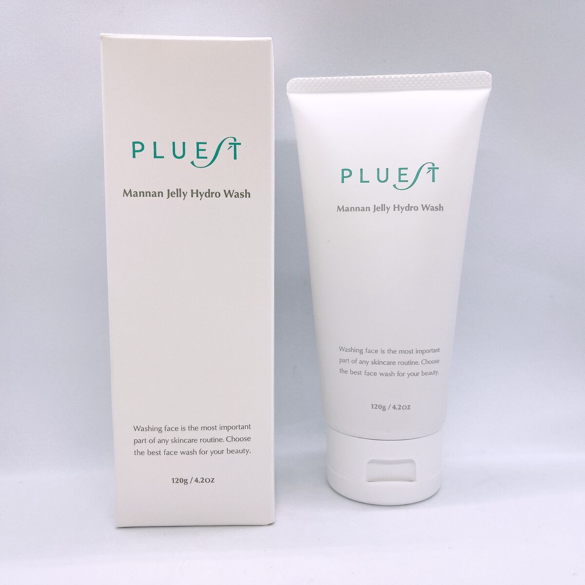 マンナンジェリーハイドロウォッシュ/PLUEST/洗顔料を使ったクチコミ(1枚目)