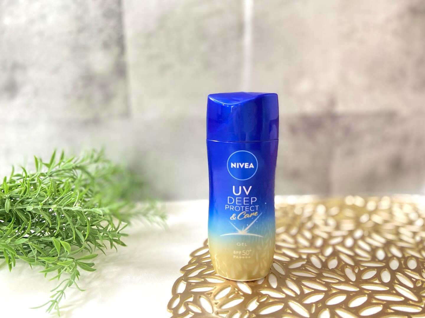 ニベアUV ディープ プロテクト＆ケア ジェル/ニベア/日焼け止めジェルを使ったクチコミ（1枚目）