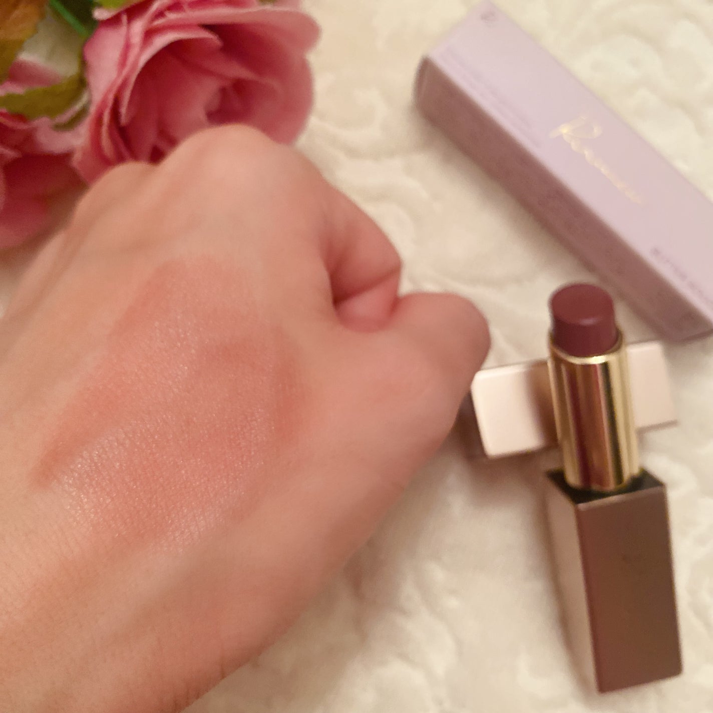 リリミュウ バタールージュ/Ririmew/口紅を使ったクチコミ(3枚目)