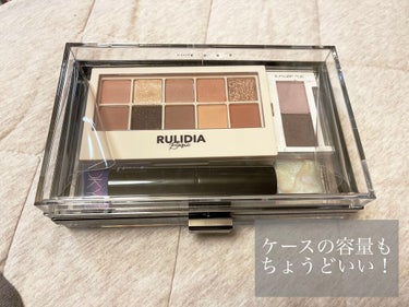 ホリデー アディクション “イリディセント ユーフォリア” EYESHADOW PALLETE L/ADDICTION/メイクアップキットを使ったクチコミ（2枚目）