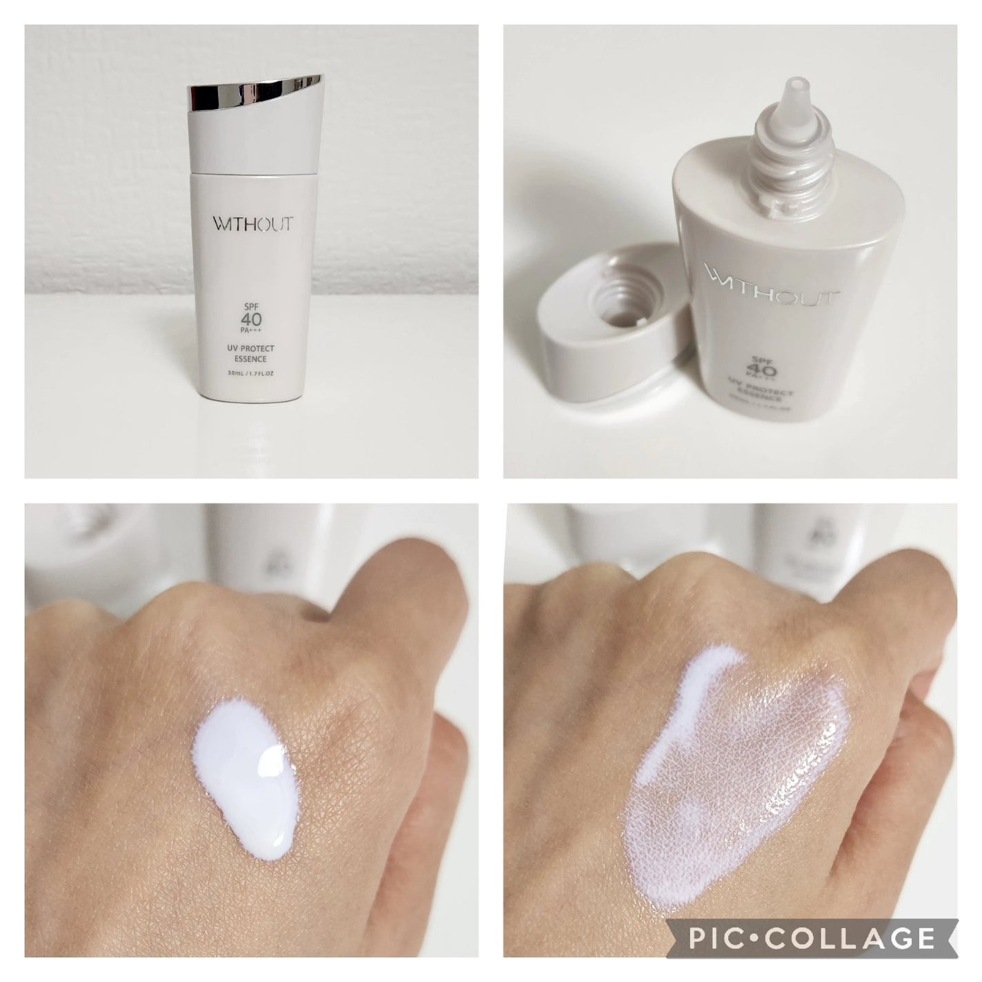 ウィズアウト UVプロテクト エッセンス/WITHOUT/日焼け止めローションを使ったクチコミ(6枚目)