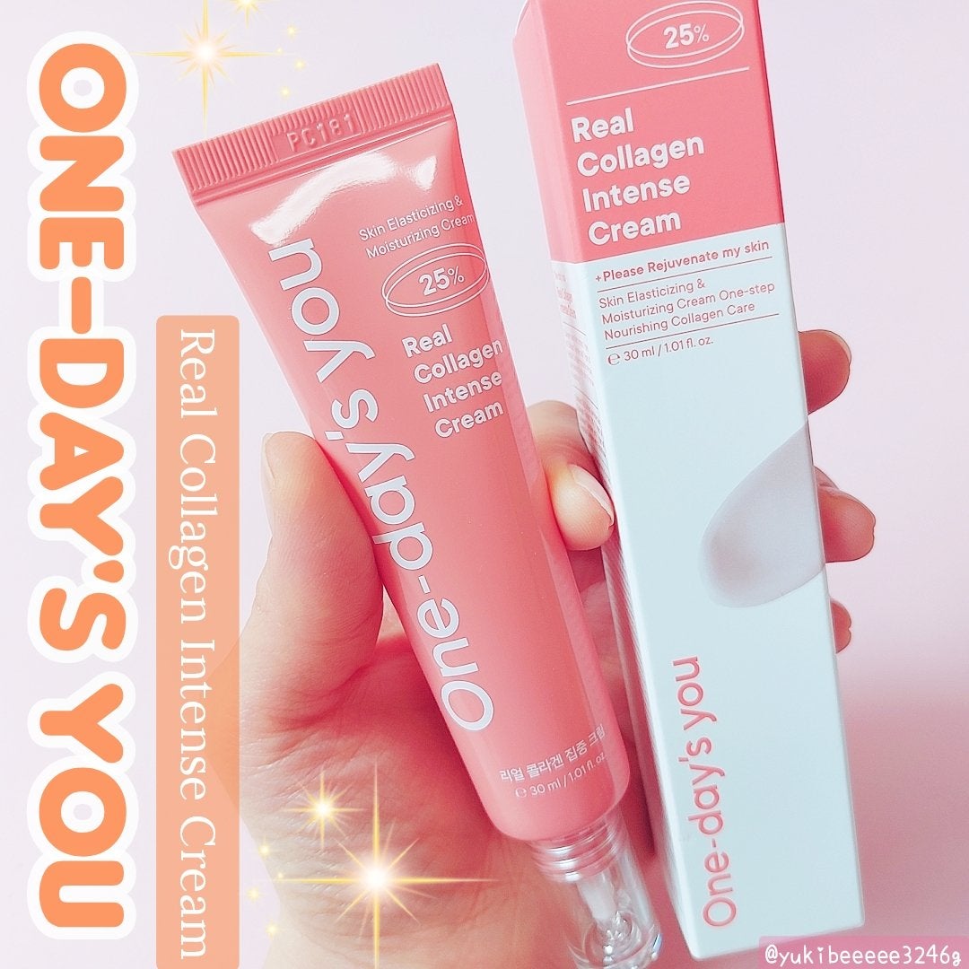 リアルコラーゲンインテンスクリーム /One-day's you/フェイスクリームを使ったクチコミ(1枚目)