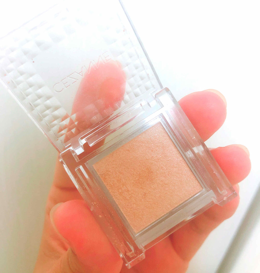 シングルカラーアイシャドウ/CEZANNE/単色アイシャドウを使ったクチコミ（2枚目）