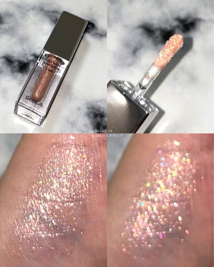 グリッターアイシャドウ/Dear.A/グリッターを使ったクチコミ(3枚目)