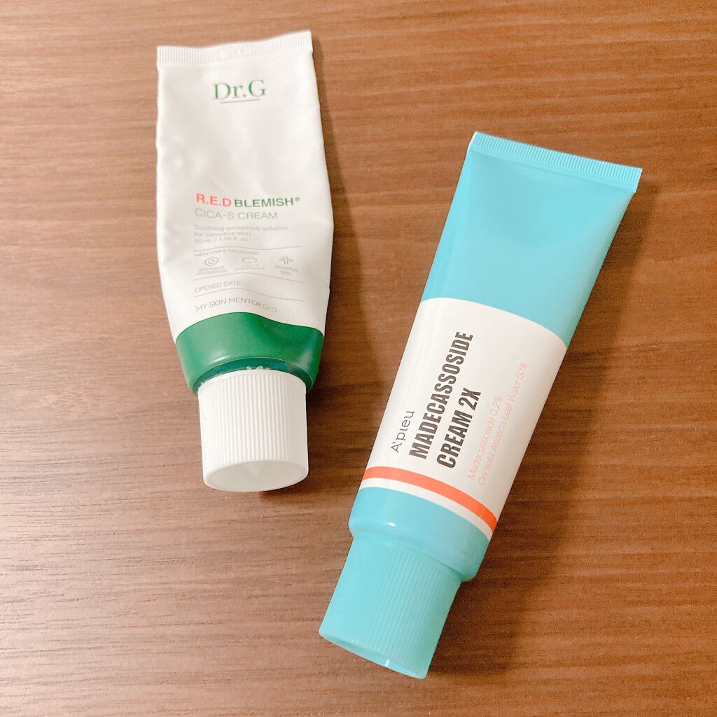 マデカソ CICAクリーム  /A’pieu/フェイスクリームを使ったクチコミ（1枚目）