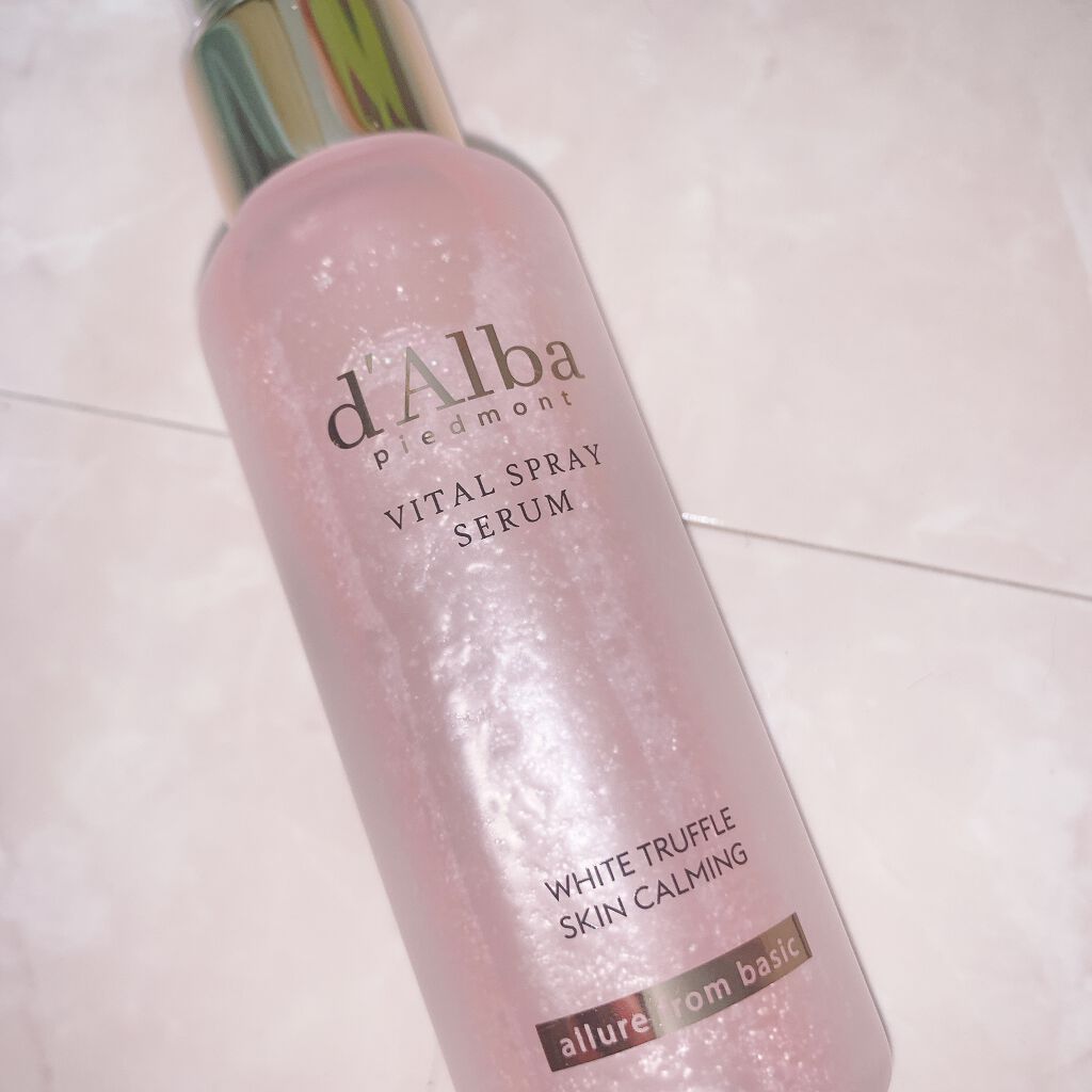 ダルバ ホワイトトリュフファーストスプレーセラム/ダルバ/ミスト状化粧水を使ったクチコミ（2枚目）