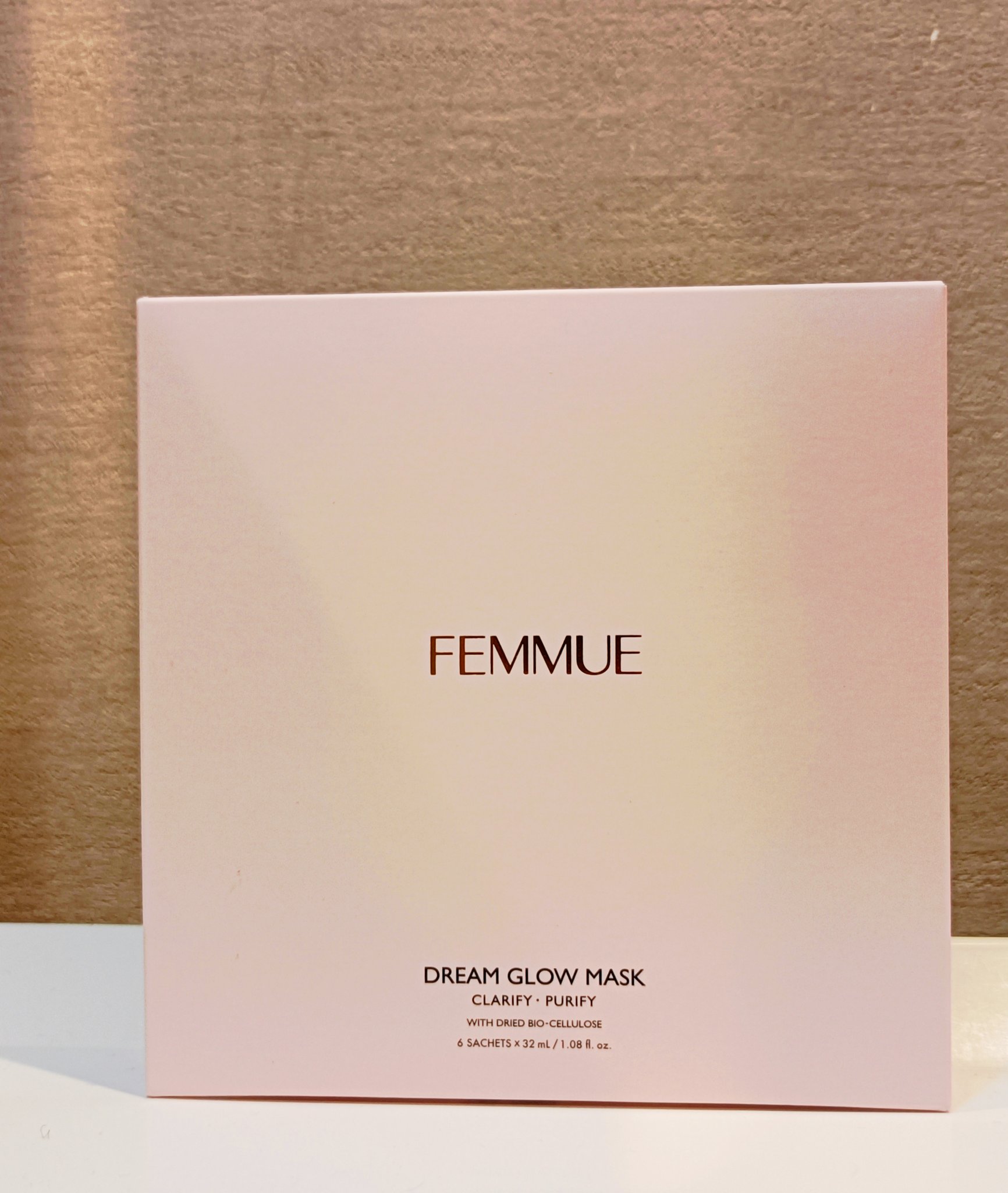 ドリームグロウマスク CP(肌引き締め・ブースター)/FEMMUE/シートマスク・パックを使ったクチコミ（2枚目）