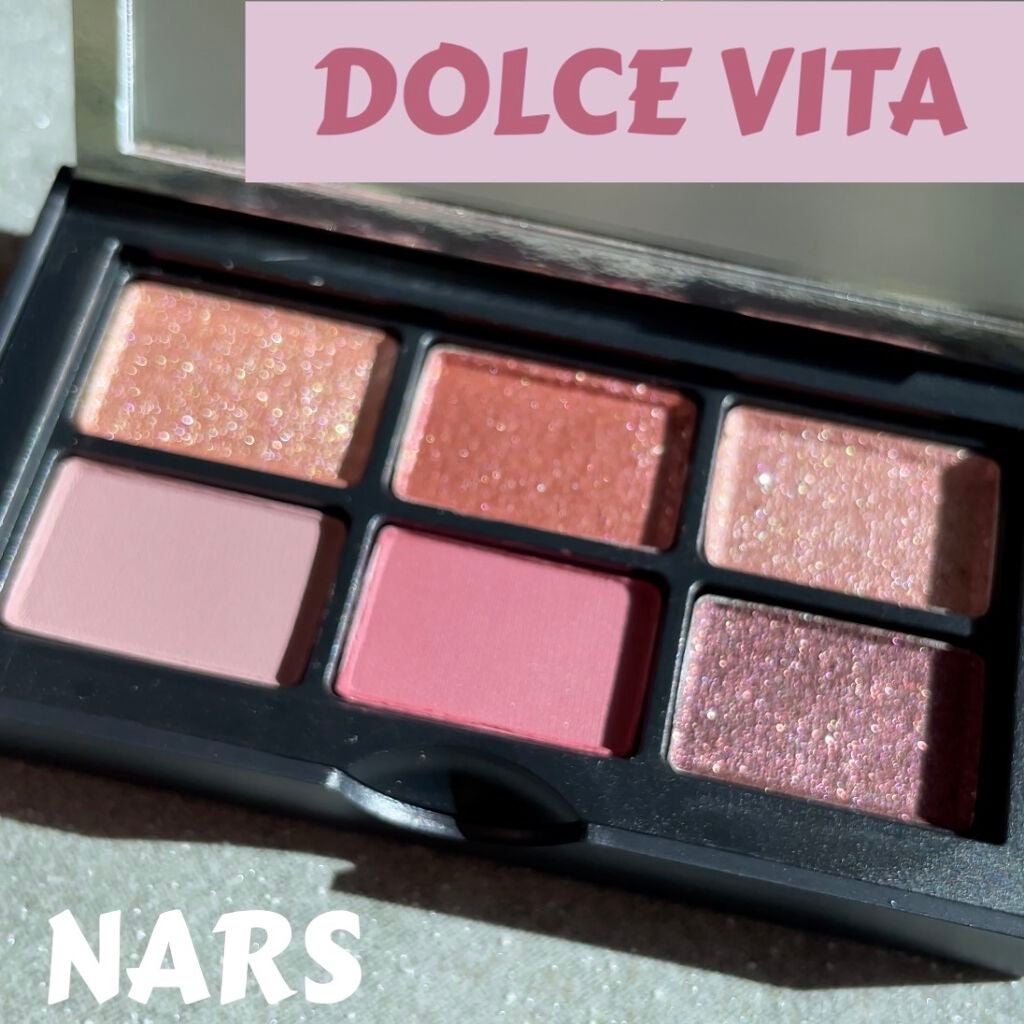アンラップド ミニアイシャドーパレット DOLCE VITA/NARS/アイシャドウパレットを使ったクチコミ(1枚目)