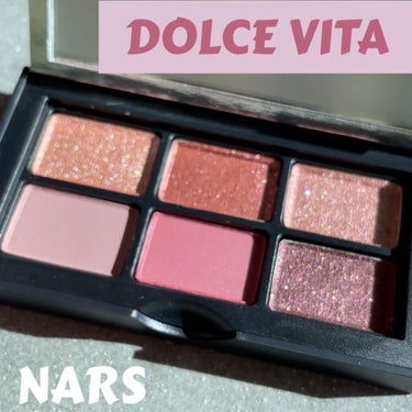 アンラップド ミニアイシャドーパレット DOLCE VITA/NARS/パウダーアイシャドウを使ったクチコミ（1枚目）