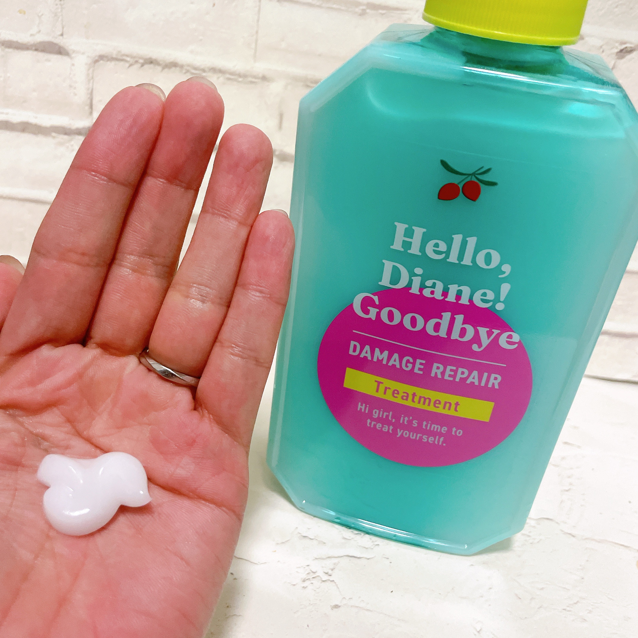 ハローダイアン グッバイ ダメージリペア シャンプー/トリートメント/ダイアン/市販シャンプーを使ったクチコミ（3枚目）