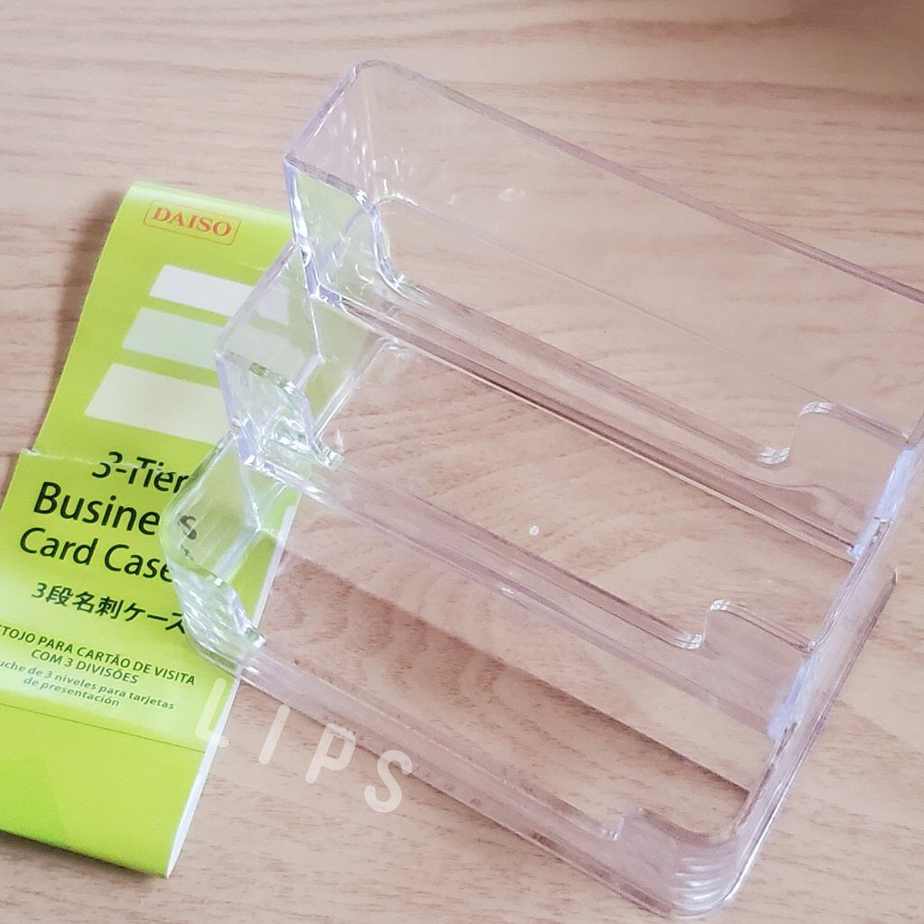 3段名刺ケース/DAISO/その他を使ったクチコミ（1枚目）