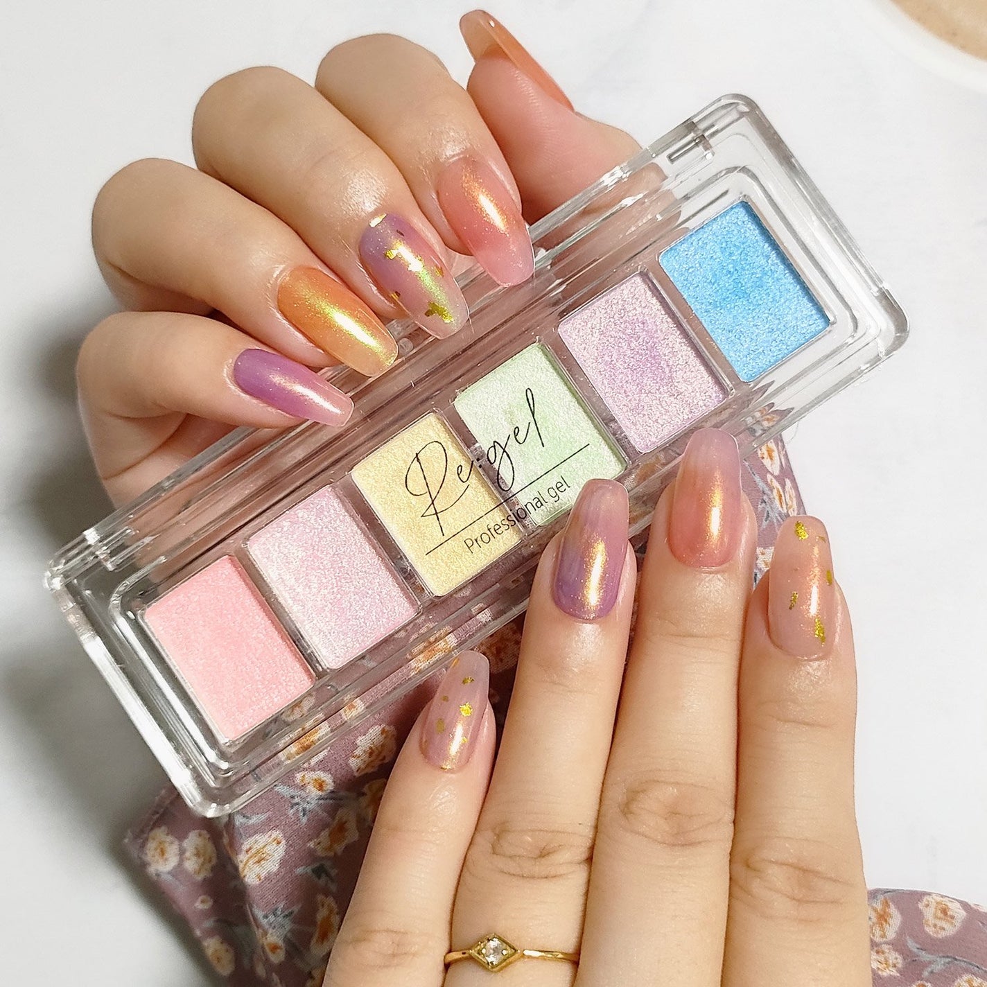 ジェルネイルシール/NAILOG/ネイルシールを使ったクチコミ(6枚目)