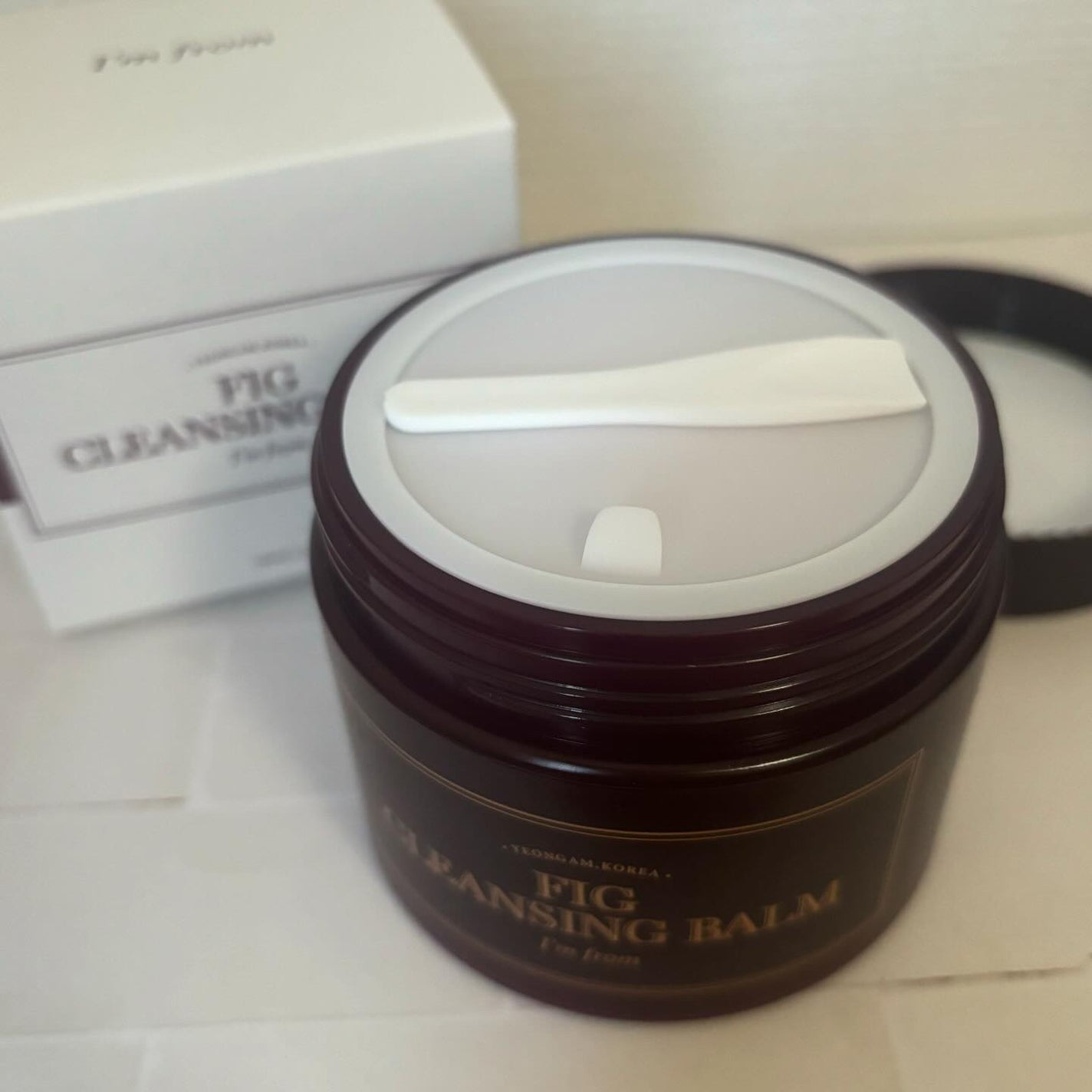 フィグクレンジングバーム/I'm from/クレンジングバームを使ったクチコミ(2枚目)