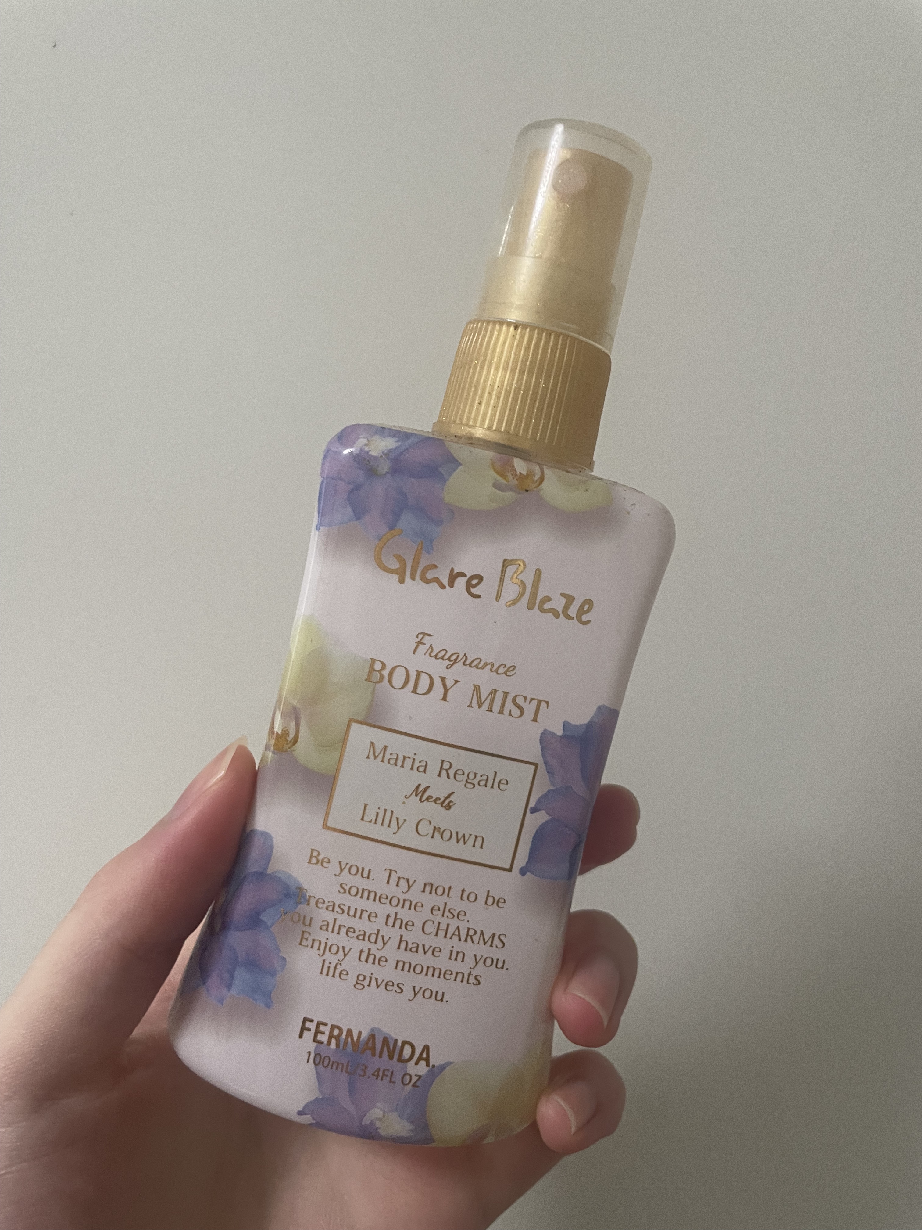 フレグランス ボディミスト グレアブレイズ/フェルナンダ/香水(レディース)を使ったクチコミ（1枚目）