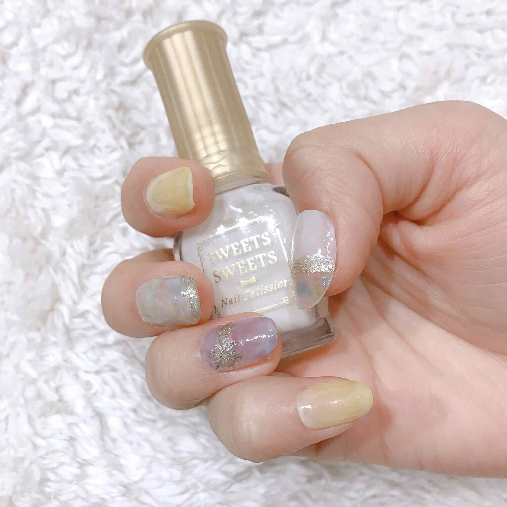 ジェルボリュームトップコート/キャンメイク/ネイルトップコートを使ったクチコミ（3枚目）