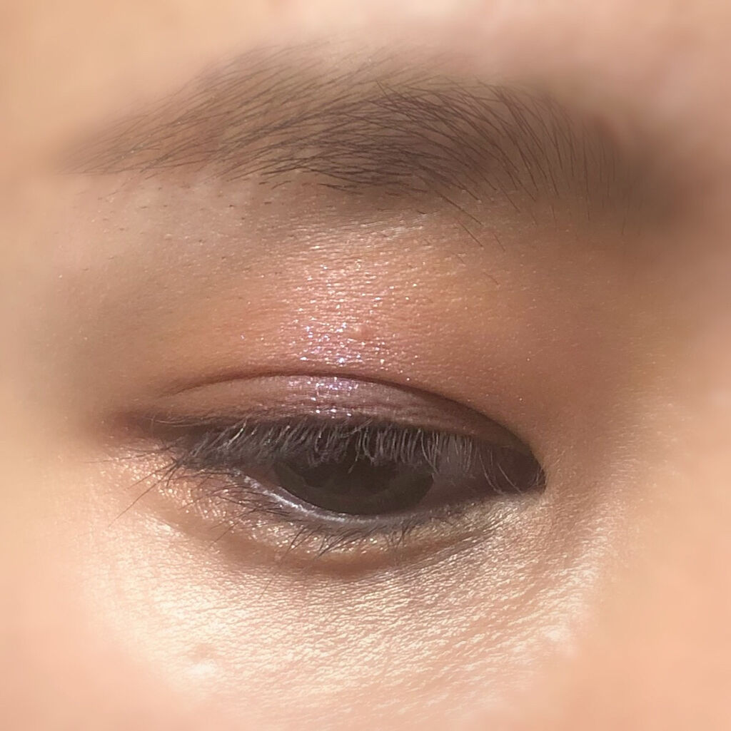 シングルカラーアイシャドウ/CEZANNE/単色アイシャドウを使ったクチコミ（3枚目）