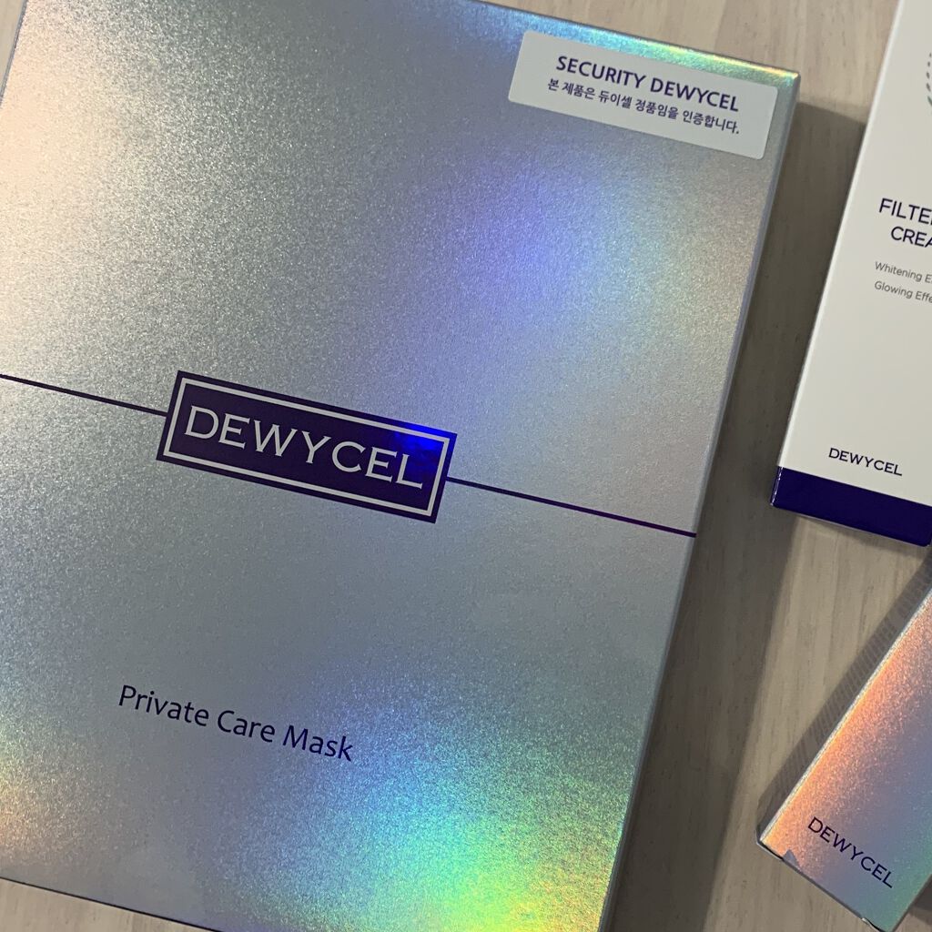 デュイセル プライベートケアマスク/DEWYCEL/シートマスク・パックを使ったクチコミ（1枚目）
