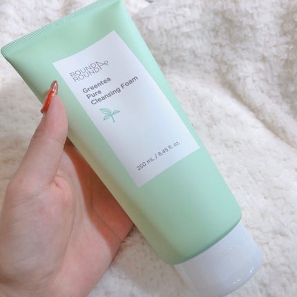 グリーンティー 弱酸性クレンジングフォーム/ラウンドアラウンド/洗顔フォームを使ったクチコミ(5枚目)