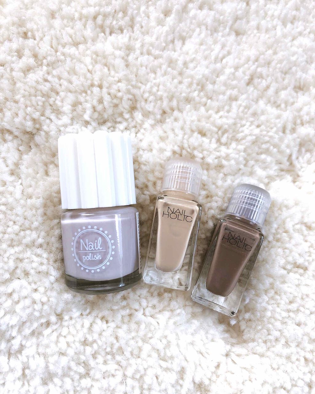 ネイルホリック リミテッドコレクション 01 NUDE COLORS/ネイルホリック/マニキュアを使ったクチコミ（2枚目）