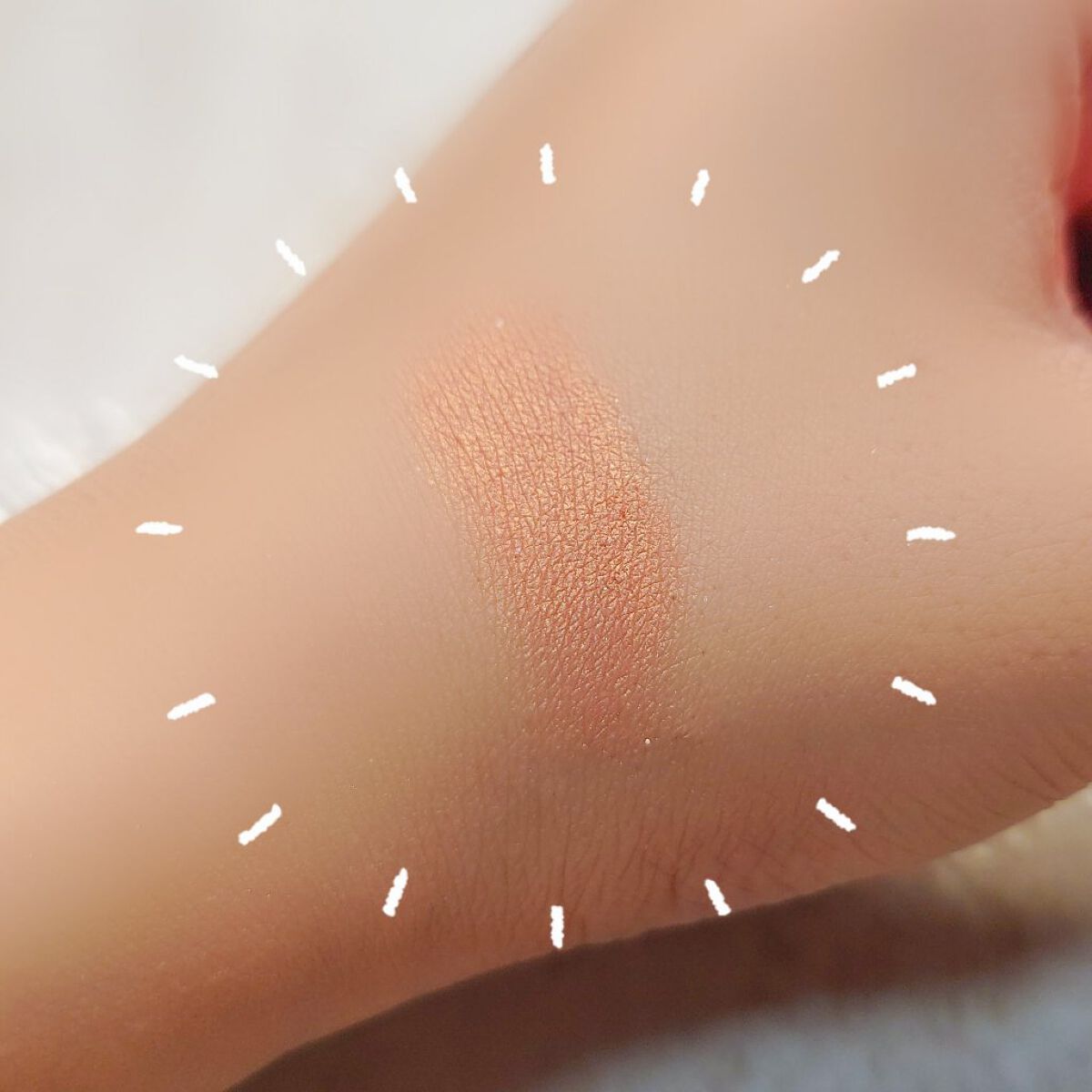 ルックアット マイアイズ OR210 オレンジブラウン/ETUDE/単色アイシャドウを使ったクチコミ（2枚目）