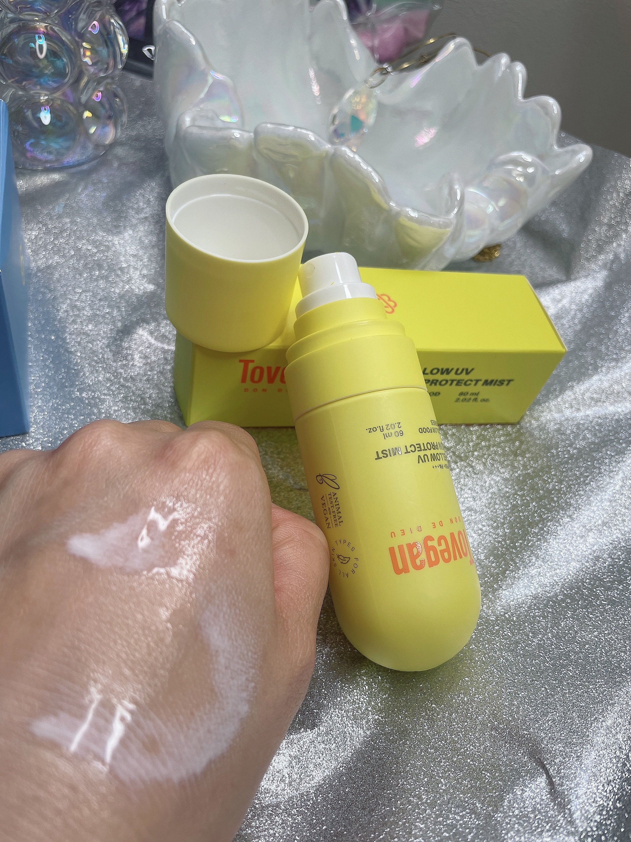 カラーフードシリーズホワイトホールサムクレンジングバーム/Tovegan/クレンジングバームを使ったクチコミ（3枚目）