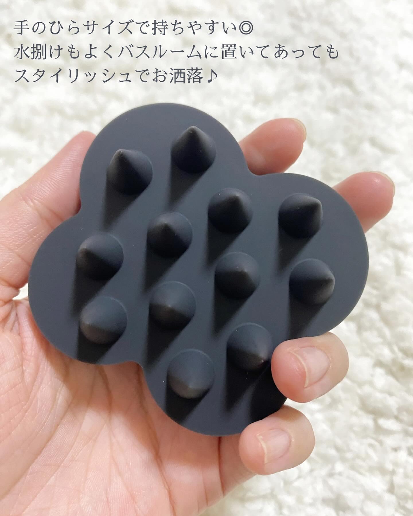 uka scalp brush kenzan/uka/スカルプブラシを使ったクチコミ（3枚目）