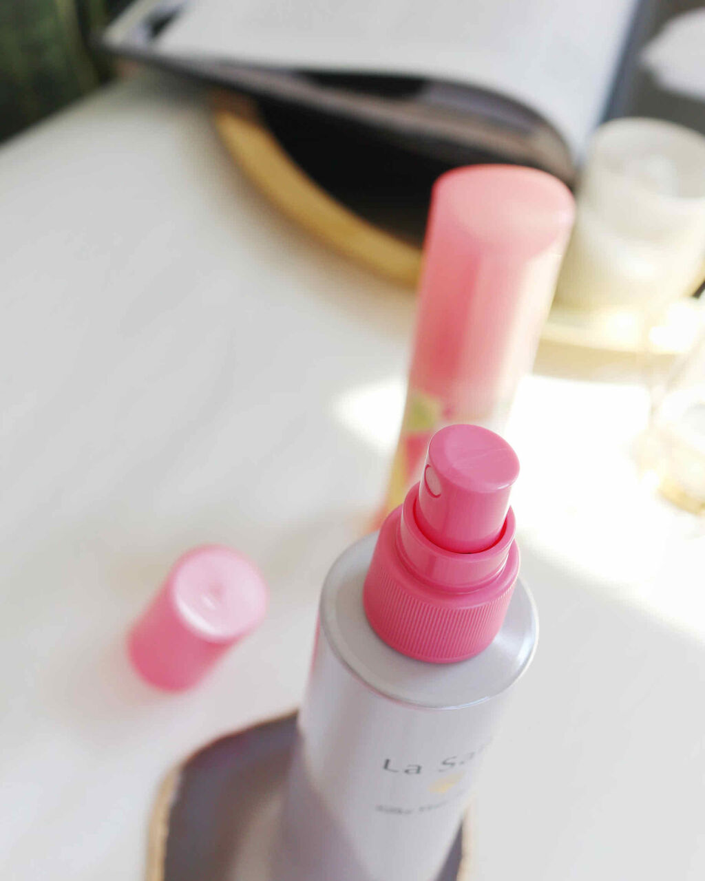 海藻 シルキー ヘア スプレー/ラサーナ/ヘアスプレーを使ったクチコミ（3枚目）