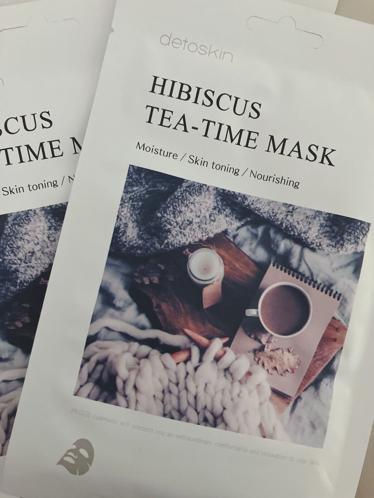 HIBISCUS TEA-TIME MASK/DETOSKIN/シートマスク・パックを使ったクチコミ(1枚目)