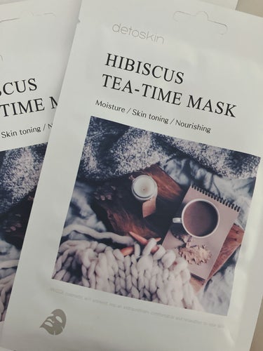 HIBISCUS TEA-TIME MASK/DETOSKIN/シートマスク・パックを使ったクチコミ（1枚目）