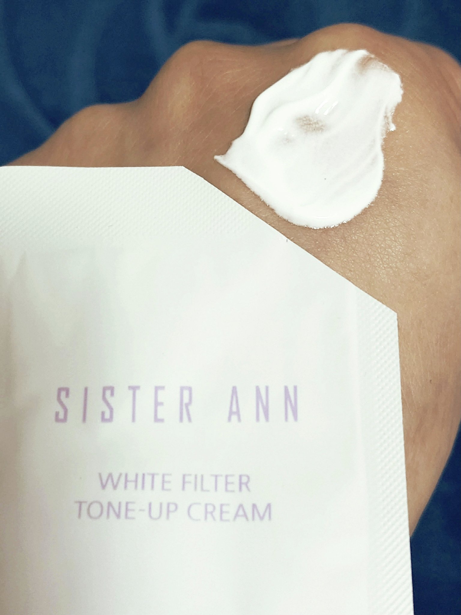 SISTER ANN ホワイトフィルタートーンアップクリームのクチコミ「🩷 SISTER ANN シスターアン 🩷
『ホワイトフィルター
トーンアップクリーム』

🌸.....」（2枚目）