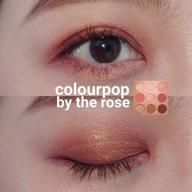 by the rose/ColourPop/アイシャドウパレットを使ったクチコミ（1枚目）