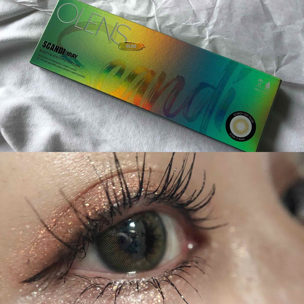 SCANDI 1day/OLENS/カラーコンタクトレンズを使ったクチコミ（1枚目）