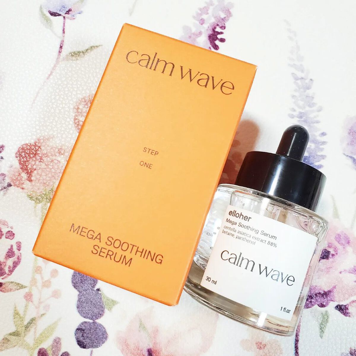 カームウェーブ - Mega Soothing Serum/elloher/美容液を使ったクチコミ（1枚目）