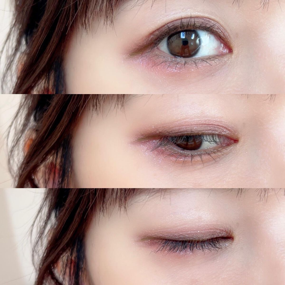 デイジードール アイカラー パレット GR-01 ピンクグレージュ/DAISY DOLL by MARY QUANT/アイシャドウパレットを使ったクチコミ（3枚目）