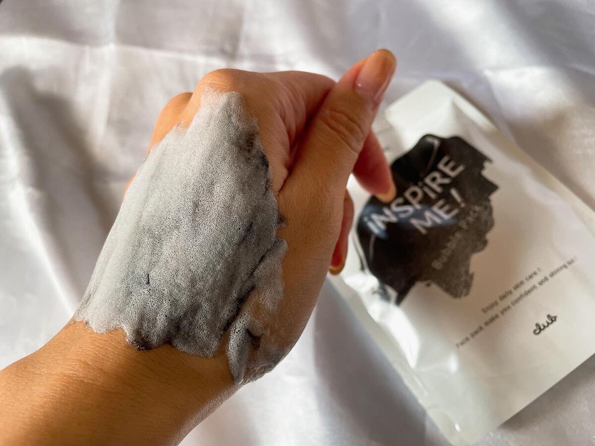 ミミチュールインスパイア ミー!バブル パック/クラブ/洗い流すパック・マスクを使ったクチコミ(4枚目)