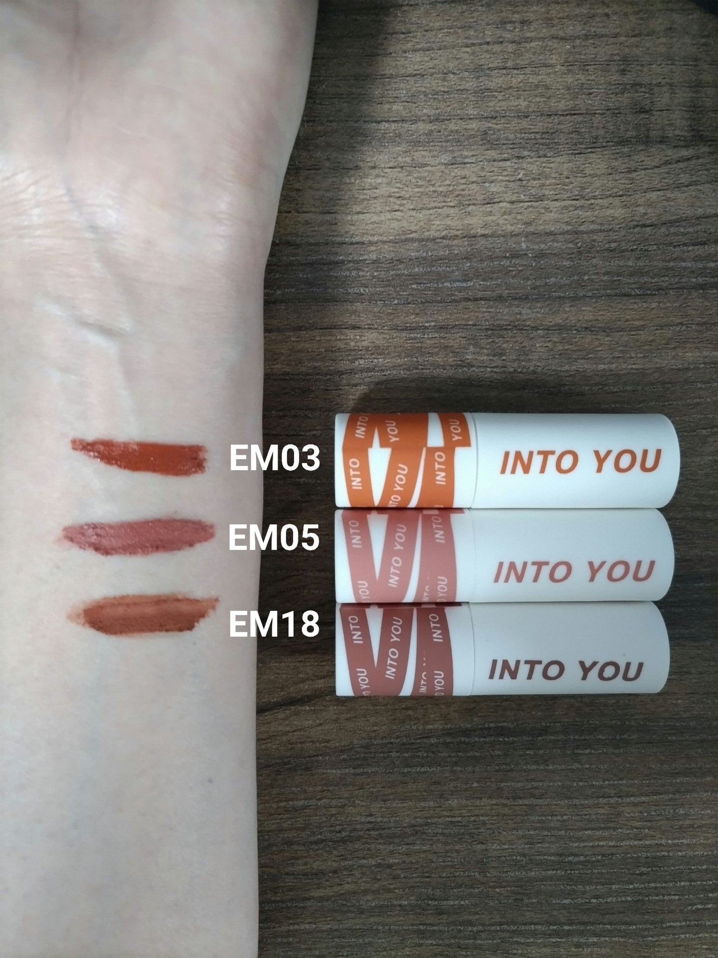 スーパーマットリップ&チークマッド/INTO U/口紅を使ったクチコミ(2枚目)