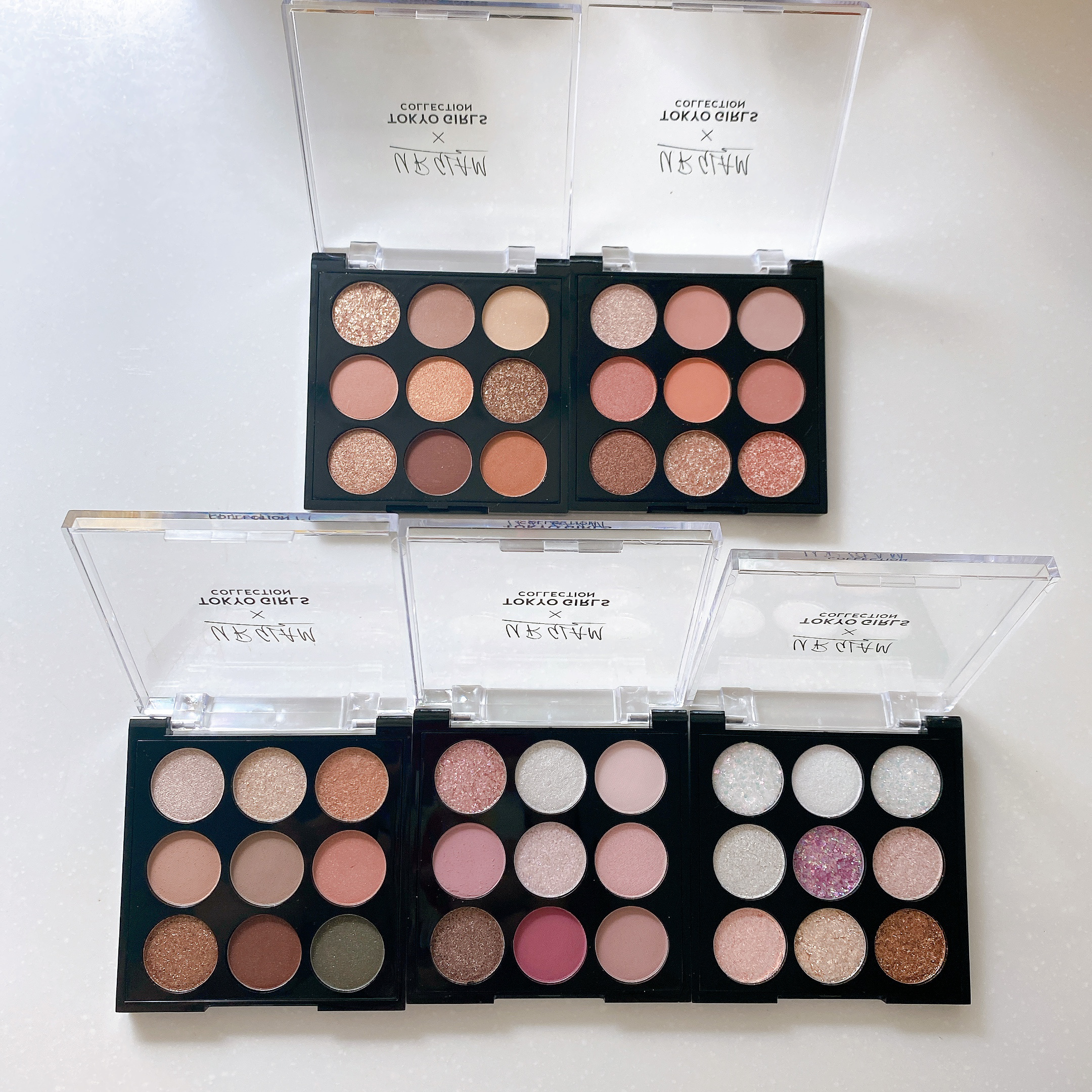 ＵＧＴ　ドットアイカラーパレット 05c　シュガーキャンディ/U R GLAM/アイシャドウパレットを使ったクチコミ（2枚目）