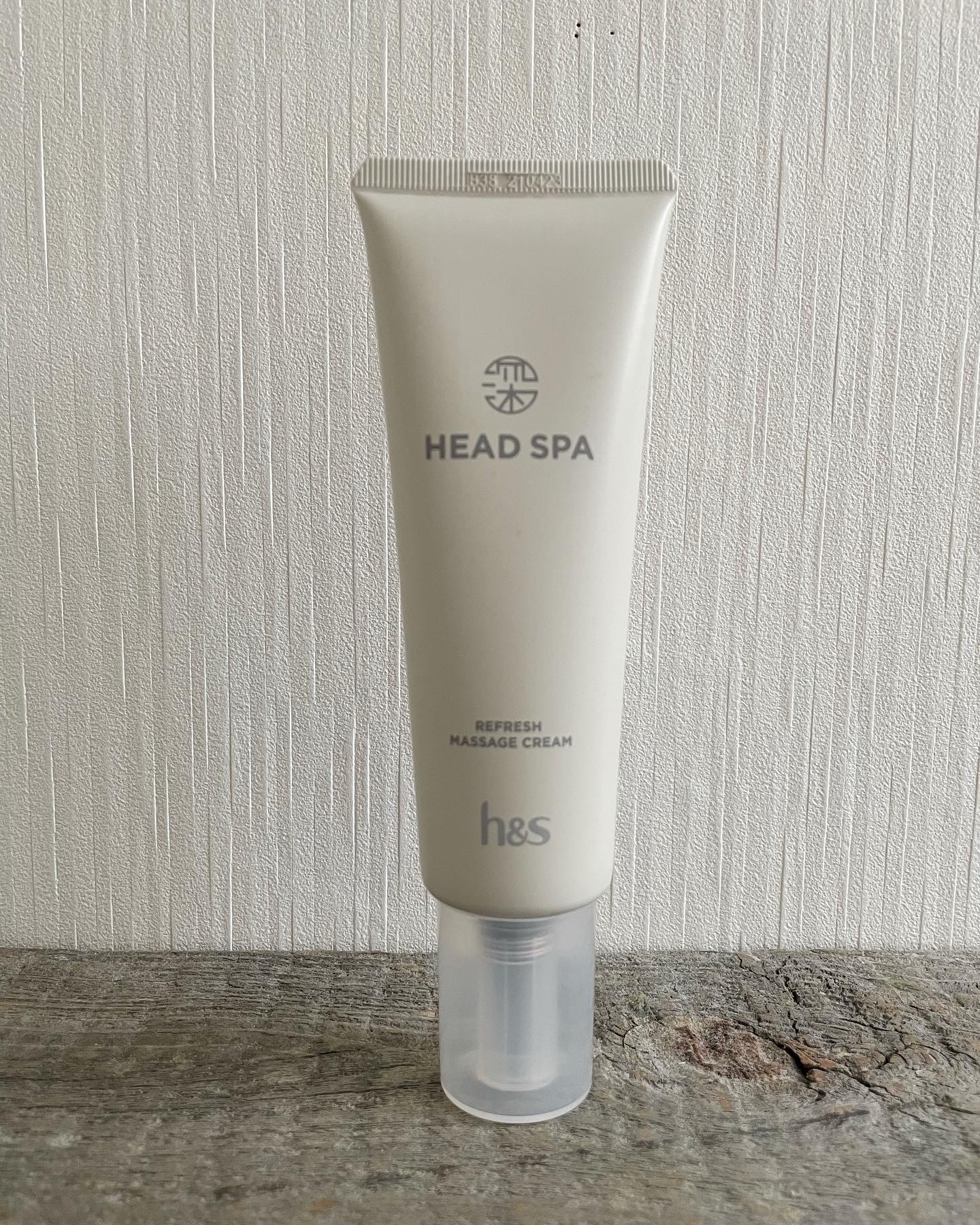 リフレッシュ マッサージクリーム/h&s/洗い流すヘアトリートメントを使ったクチコミ（1枚目）