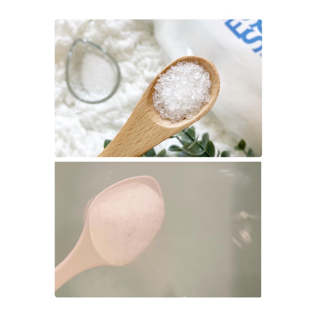 シークリスタルス エプソムソルト オリジナル/sea crystals/無機塩系入浴剤を使ったクチコミ（3枚目）