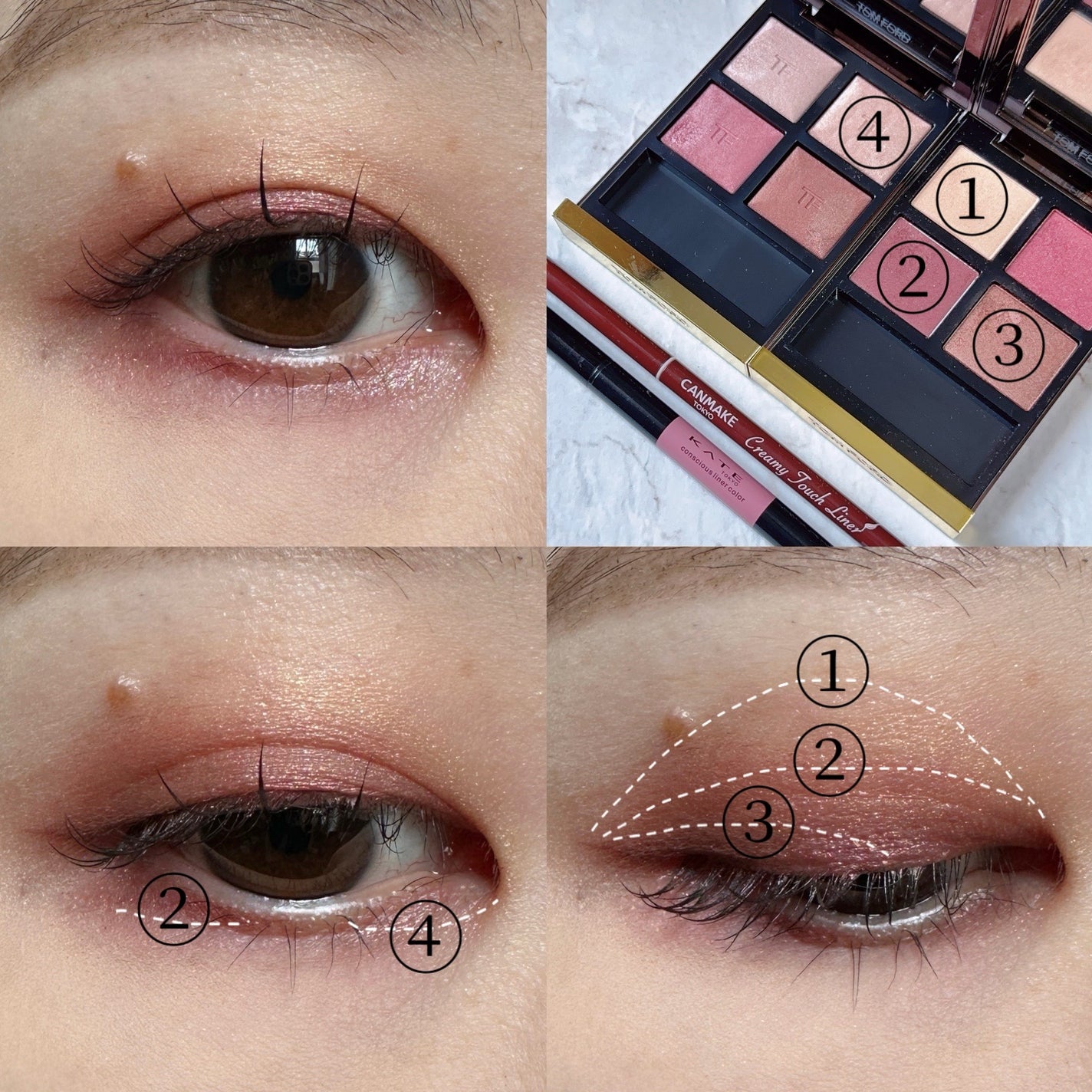 アイ カラー クォード/TOM FORD BEAUTY/アイシャドウパレットを使ったクチコミ(5枚目)